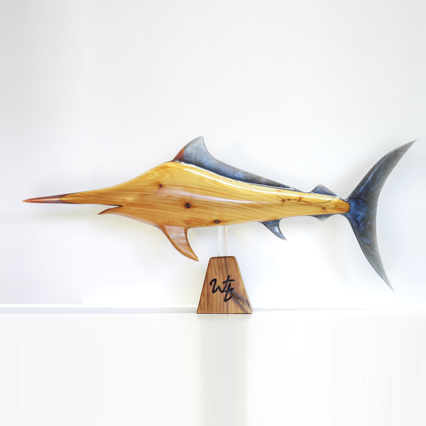 Swordfish Sculpture with resin