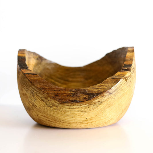 Black walnut livedge bowl