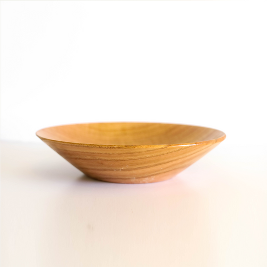 Large wooden bowl